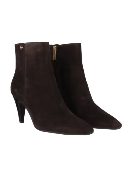 Buty do kostki Michael Kors zamszowe brązowe