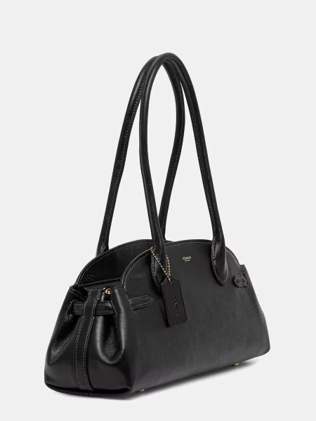 Шкіряна сумочка Coach Empire Carryall Bag 34 чорний