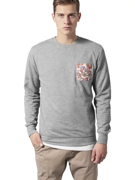 Суитчър Urban Classics сиво