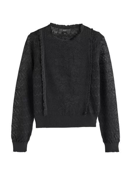 Next Pulover negru