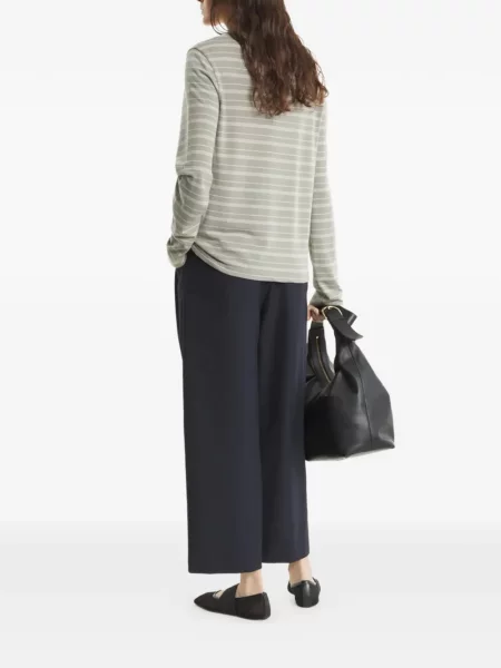 Pantaloni Maison Kitsune albastru