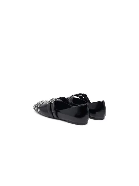 Baleríny Armani Exchange čierna