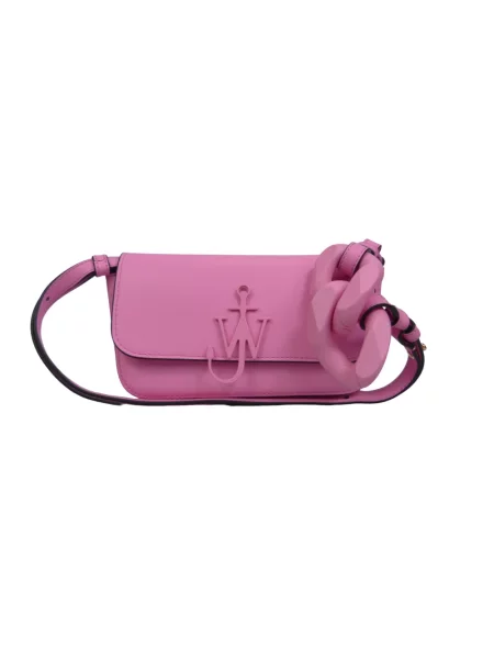 Body Jw Anderson skórzany różowy