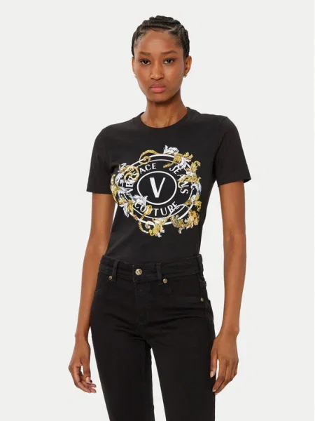 Versace Jeans Couture Tricou negru