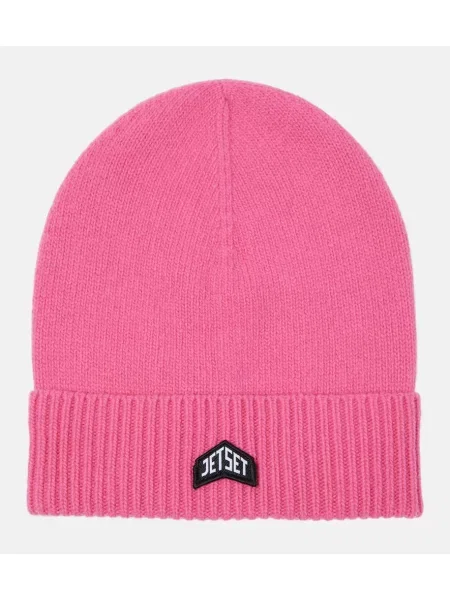 Czapka Jet Set wełniana różowa
