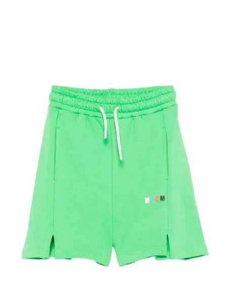 Szorty dziecięce Msgm zielone