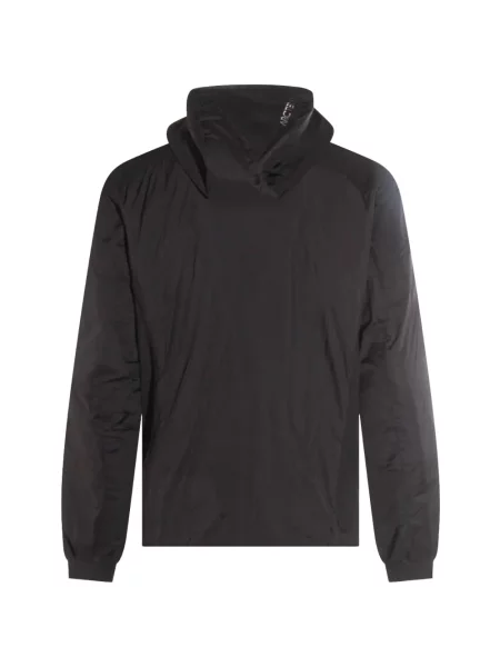 Geacă Arc'teryx cu broderie cu glugă negru