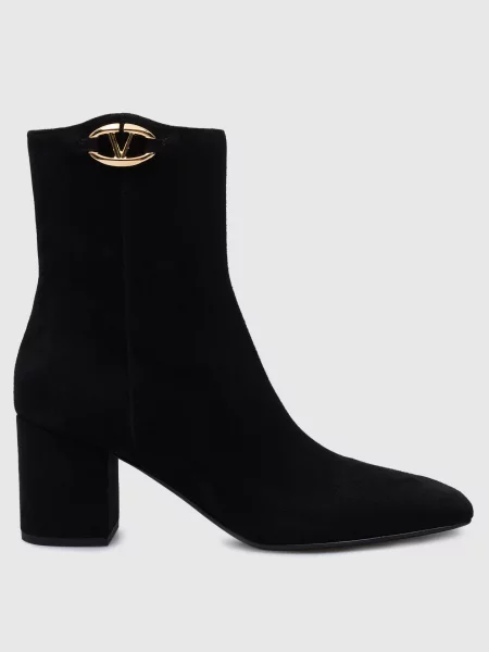 Замшеві черевики Valentino чорні