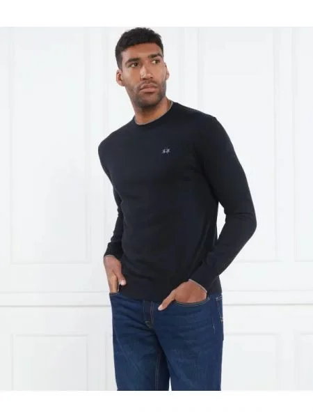 La Martina Pulover La Martina negru