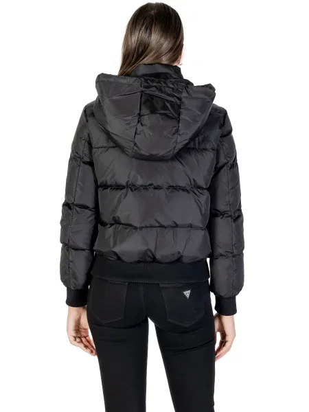 Armani Exchange kurtka puchowa przejściowa czarny