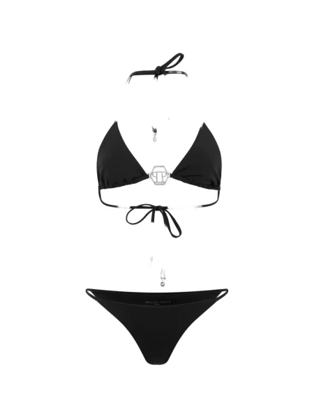 Bikini Philipp Plein cu autograf negru