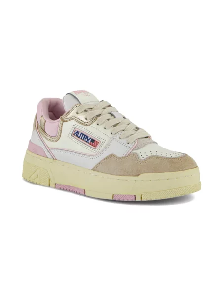 Sneakersy Autry zamszowe białe