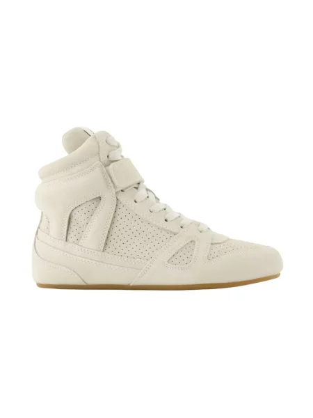 Sneakersy Isabel Marant skórzane białe