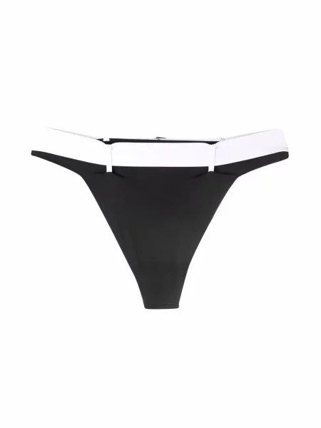 Kalhotky briefs Moschino s přezkou černé