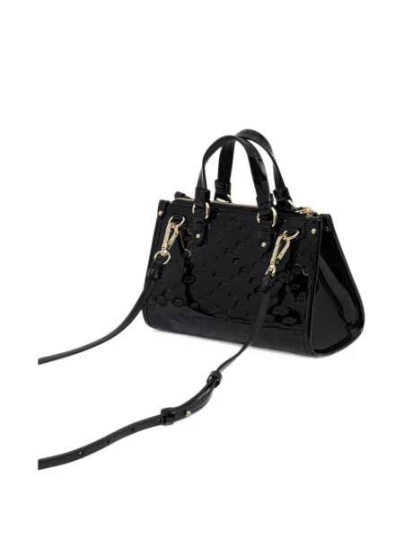 Geantă Armani Exchange cu autograf negru