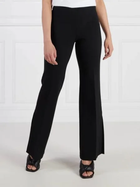 Spanx Pantaloni The Perfect Double Slit Pant | Palazzo | high waist negru