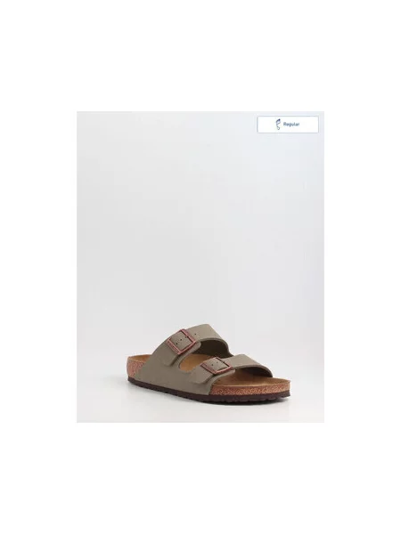 Tenisky Birkenstock s kamínky z nubuku šedé