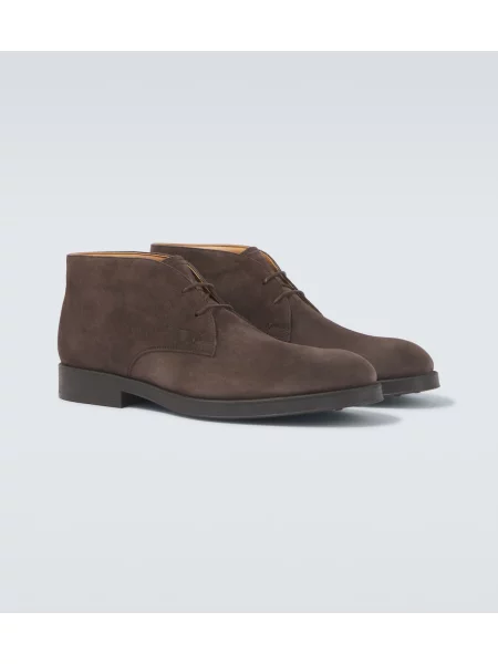 Ghete desert Tod's din piele de căprioară maro
