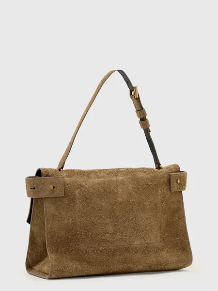 Нубукова сумка AllSaints URSA