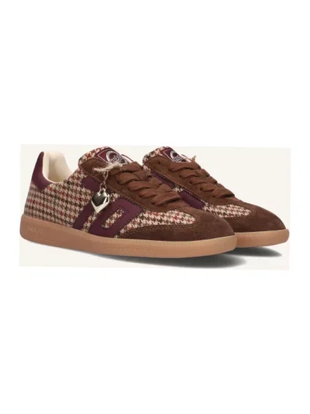 Sneakersy Back70 brązowe