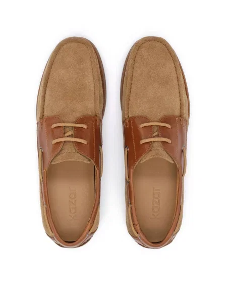 Kazar Mocasini caramel / deschis maro