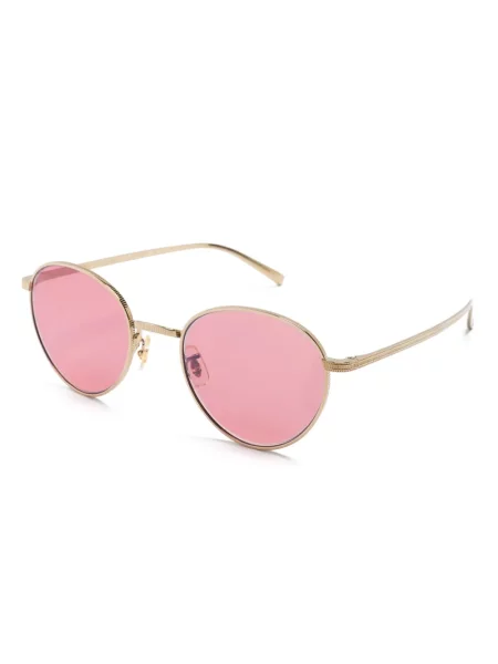 Saulės akiniai Oliver Peoples auksinė