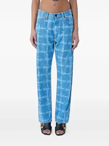Jeansy Vivienne Westwood niebieskie