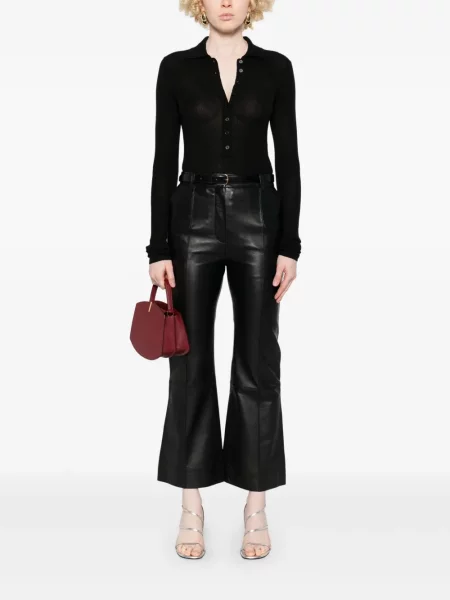 Pantaloni Victoria Beckham negru