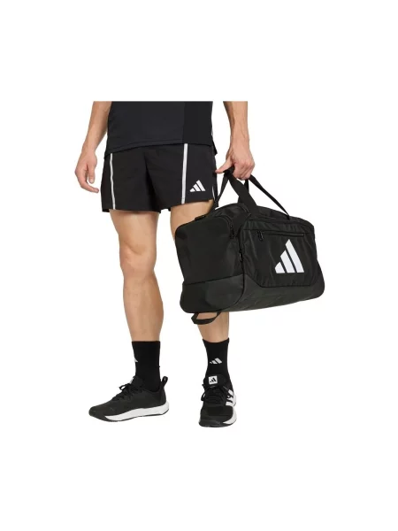 ADIDAS PERFORMANCE Geantă sport Training Defender / alb negru