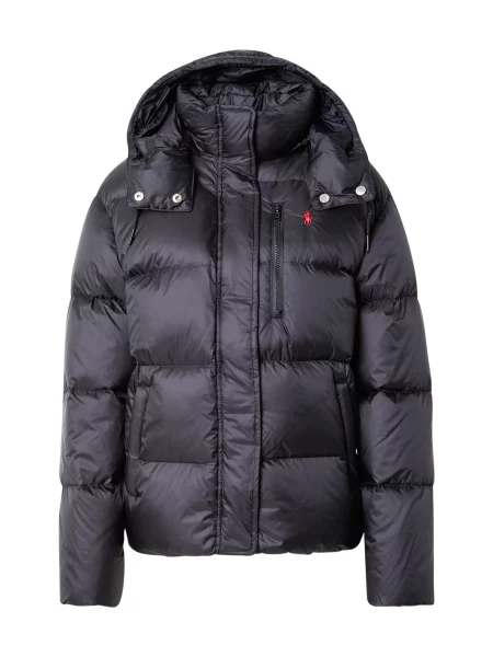 Polo Ralph Lauren Zimná bunda červená čierna