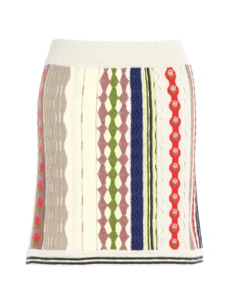 Fustă Barrie cu dungi