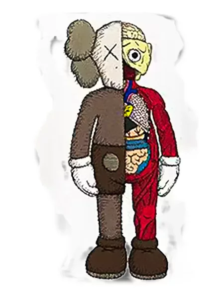 Tricou Kaws alb