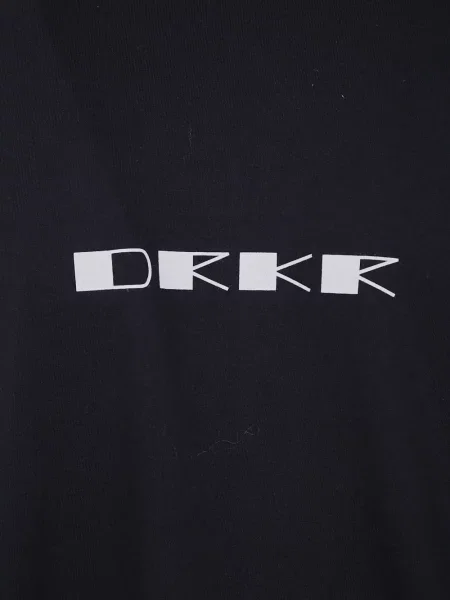 Μπλούζα Rick Owens Drkshdw με σχέδιο μαύρο