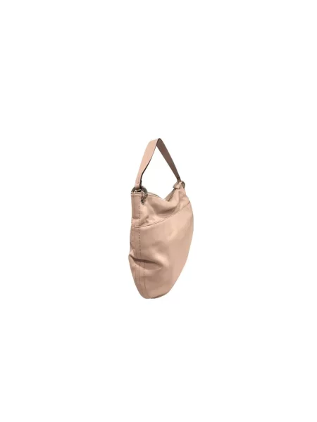Torebka hobo Twinset skórzana różowa