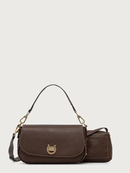 U.S. POLO ASSN. Geantă de umăr MIDDLETON' maro