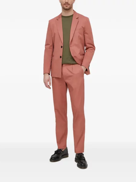 Pantaloni Sisley conici roz