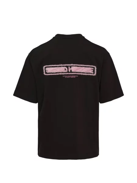 Tričko Solid Homme s autogramem černé