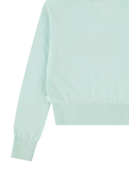 Sweter dziecięcy Abercrombie Fitch zielony