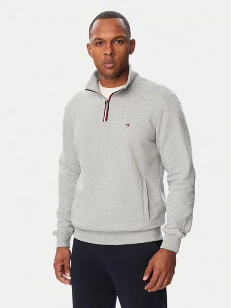Mikina Tommy Hilfiger šedá