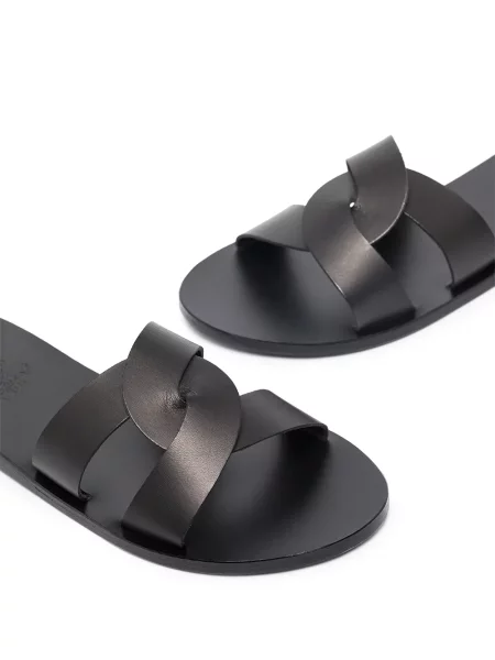 Iš natūralios odos sandalai Ancient Greek Sandals juoda