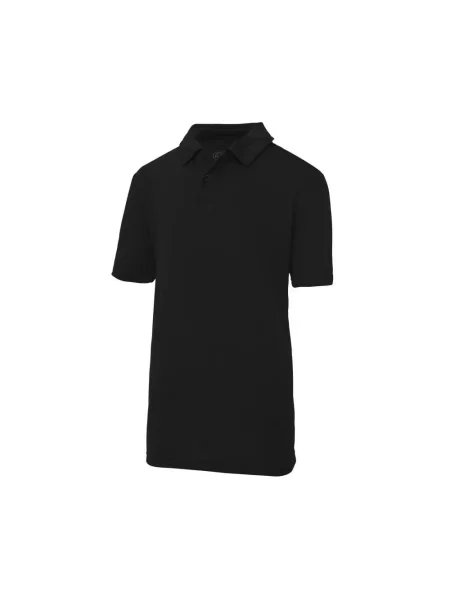 Koszulka polo dla dzieci Just Cool czarna