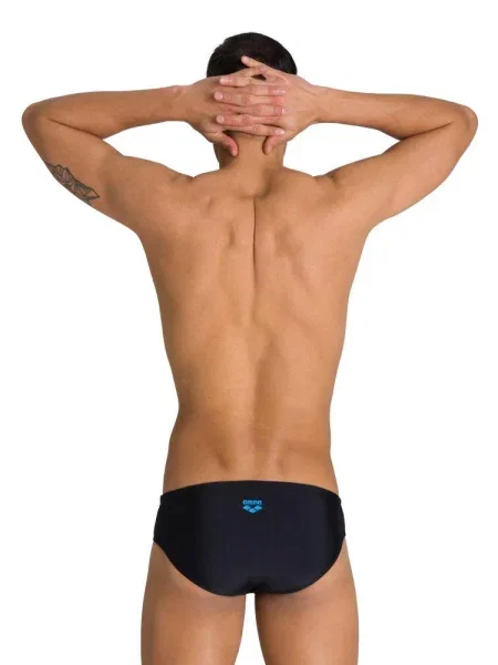 Kąpielówki slipy na basen Arena Starry Brief czarne