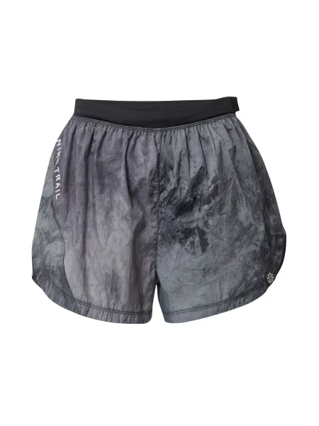 NIKE Športne hlače siva črna