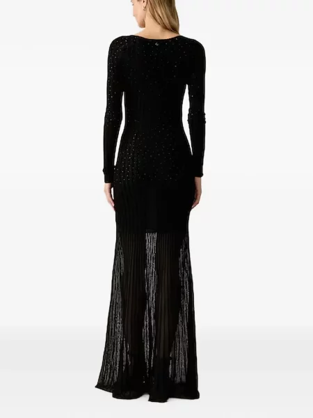Stras rochie maxi Guess negru