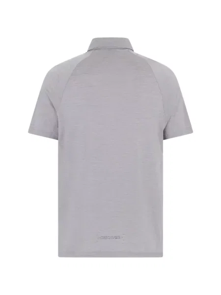 Tricou polo Boss cu imagine gri