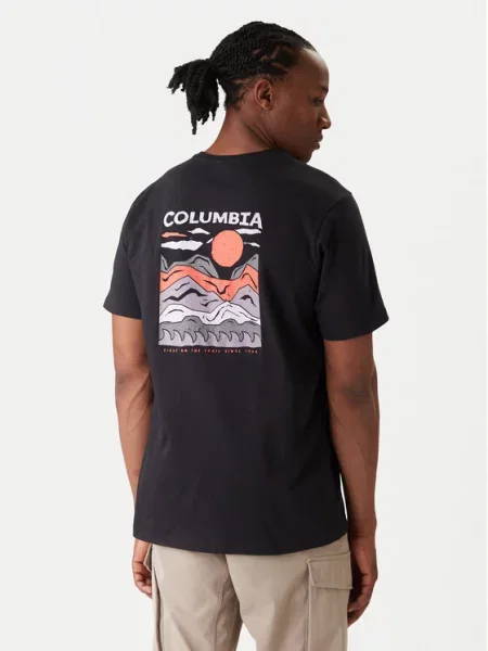 Columbia T-Shirt Explorers Canyon™ μαύρο