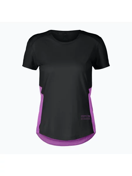 Бігова футболка SCOTT Endurance Tech чорний/рідкий фіолетовий чорна