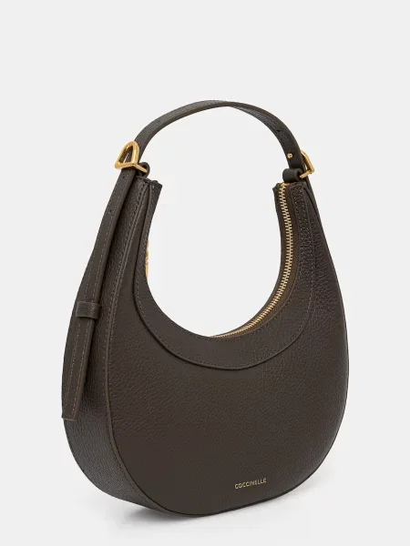 Geanta hobo Coccinelle din piele verde