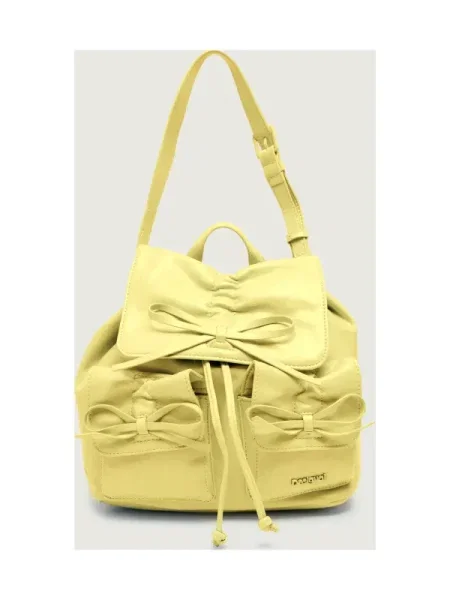 Desigual Rucsac verde limetă galben