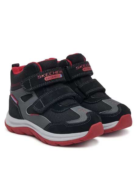 Μποτάκια Skechers μαύρο